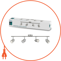 Cвітильник Meranti bar/tube nickel 4x35W 230V стельовий/настінний акцентного освітлення, Philips, 915005222401