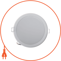 Cвітильник 59464 MESON 125 13W 40K WH recessed