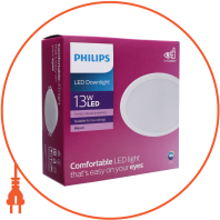 Світильник 59464 MESON 125 13W 65K WH recessed, Philips, 915005748201