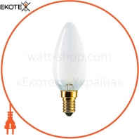 Лампа накаливания Philips 40W E14 230V B35 FR 1CT / 10X10F