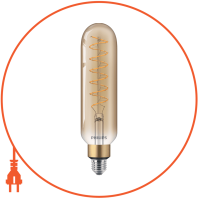 Лампа Filament Philips LED classic-giant 40W E27 T65 GOLD DIM