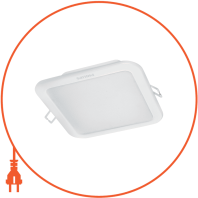 Cвітильник Philips DN027B G2 LED9/NW 10W 220-240V L125 RU, Philips, 929002074602