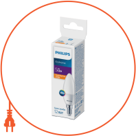 Лампа світлодіодна Philips Ecohome LED Candle 5W 500Lm E14 827 B35 ND FR