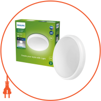 Світильник Doris Ceiling 6W 40K White IP54 HV для ванної кімнати, білий