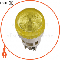 Лампа ENR-22 сигнальная d=22мм желтый неон/240В цилиндр IEK