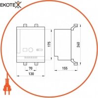 Мотор-редуктор e.industrial.ukm.630-800.MDX.220, 220В, Enext, i0080004