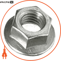 Гайка зубчата з різьбою М8 e.metiz.nut.1.6 KR.2.08, Enext, m1030005