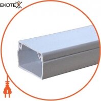 Короб пластиковий e.trunking.stand.40.40, 40х40мм, 2м