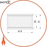 Enext i0420002 труба металлическая e.industrial.pipe.thread.1/2 с резьбой , 3.05 м