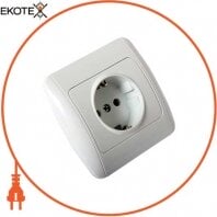 Розетка e.install.stand.810 з з/к з рамкою