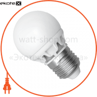 LED лампа D45 4W LB-20 Е27 2700К мат.керам./к. A Electrum