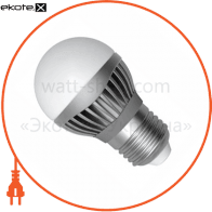 LED лампа D45 5W LB-11 Е27 2700К мат.ал./к. Electrum