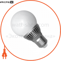 LED лампа D60 6W LG-14 2700К Е27 мат.ал./к. Electrum