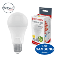 Лампа світлодіодна стандартна  ELECTRUM 15W E27 3000K A-LS-1438