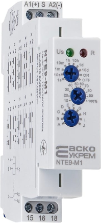 Реле времени многофункциональное NTE9-M1 AC/DC 12-240V