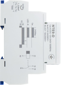 Реле часу затримки вимкнення без джерела живлення NTE9-D AC/DC 12-240V, АСКО-УКРЕМ, A0010240009