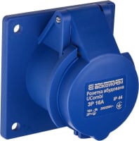 Розетка встроенная серии UCombi 3P 16A IP 44