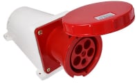 Розетка гнездо стационарная ГC 125А/5 3Р+N+РЕ 145