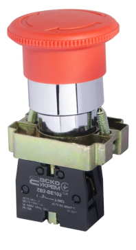 XB2-BS542 Кнопка безпеки.Повернення поворотом. d40mm