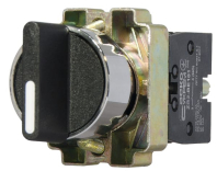 XB2-BD53 Кнопка поворотна 3-поз. з самоповерненням Станд. ручка, АСКО-УКРЕМ, A0140010045