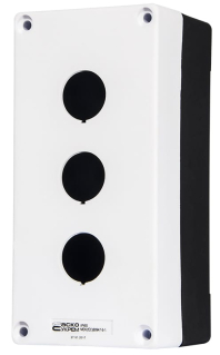 Корпус HJ9-3 (3-місний) білий, АСКО-УКРЕМ, A0140020037