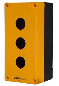 Корпус HJ9-3 (3-місний) жовтий, АСКО-УКРЕМ, A0140020038