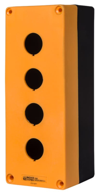 Корпус HJ9-4 (4-місний) жовтий, АСКО-УКРЕМ, A0140020040
