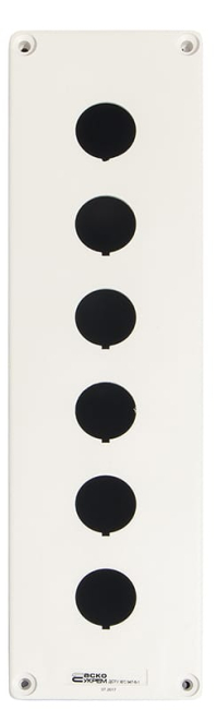 Корпус HJ9-6 (6-місний) білий, АСКО-УКРЕМ, A0140020074