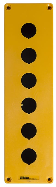 Корпус HJ9-6 (6-місний) жовтий, АСКО-УКРЕМ, A0140020075