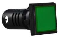 Сигнальна арматура AD22-22F зелена 220V АC, АСКО-УКРЕМ, A0140030156
