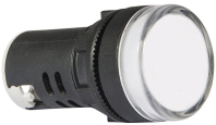 Сигнальна арматура AD22-22DS біла 12V АC/DC, АСКО-УКРЕМ, A0140030160