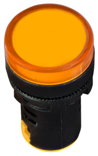 Сигнальна арматура AD22-22DS жовта 12V АC/DC, АСКО-УКРЕМ, A0140030161