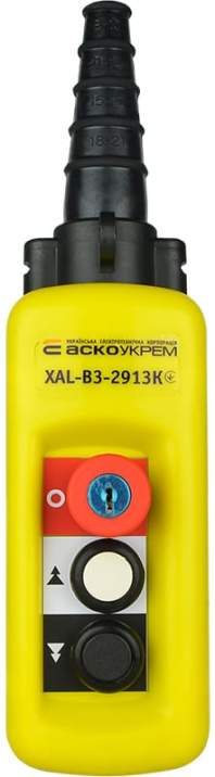 Постовой кнопочный XAL-B3-2913К с ключом