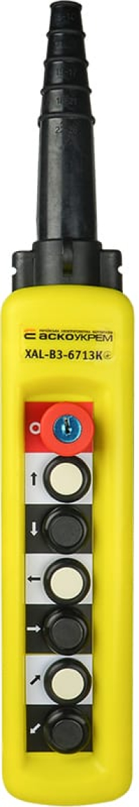Пост кнопочный XAL-B3-6713К с ключом