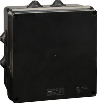 Розподільча  коробка серії UAtmo Jet Black 150*150*70 (уп. 9шт)