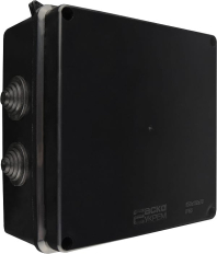 Розподільча  коробка серії UAtmo Jet Black 150*150*70 (уп. 9шт), АСКО-УКРЕМ, A0150170035