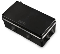 Розподільча  коробка серії UAtmo Jet Black 200*100*70 (уп. 8шт), АСКО-УКРЕМ, A0150170038