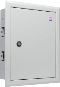 Корпус модульный металлический 24 модуля встроенный IP31 серии UBox