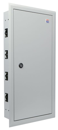 Корпус модульный металлический 48 модулей встроенный IP31 серии UBox