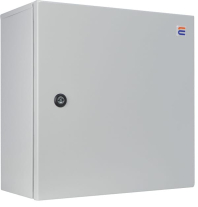 Корпус з монтажною панеллю металевий 40*40*20, IP31, серії UBox