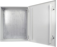 Корпус з монтажною панеллю металевий 80*65*25, IP31, серії UBox, АСКО-УКРЕМ, A0260020012