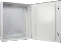 Корпус з монтажною панеллю металевий 80*65*25, IP31, серії UBox, АСКО-УКРЕМ, A0260020012