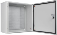 Корпус з монтажною панеллю металевий 40*40*25, IP54, серії UBox, АСКО-УКРЕМ, A0260020039