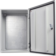 Корпус з монтажною панеллю металевий 60*40*20, IP54, серії UBox, АСКО-УКРЕМ, A0260020041