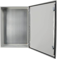 Корпус з монтажною панеллю металевий 100*65*30, IP65, серії UBox, АСКО-УКРЕМ, A0260020058