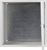 Корпус з монтажною панеллю металевий Light  40*40*20, IP31, серії UBox, АСКО-УКРЕМ, A0260020066
