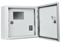 Корпус обліку металевий 4 модулі 1фл, навісний IP54, серії UBox, АСКО-УКРЕМ, A0260030007