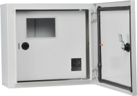 Корпус обліку металевий Light 4 модулі 1фл, навісний IP54, серії UBox, АСКО-УКРЕМ, A0260030015