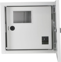 Корпус обліку металевий Light 4 модулі 1фл, навісний IP54, серії UBox, АСКО-УКРЕМ, A0260030015