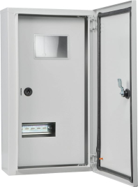 Корпус обліку металевий Light 9 модулів 3фл, навісний IP54, серії UBox, АСКО-УКРЕМ, A0260030016